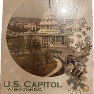 U.S. Capitol Puzzle - 500 Pieces - Washington D.C. NWT